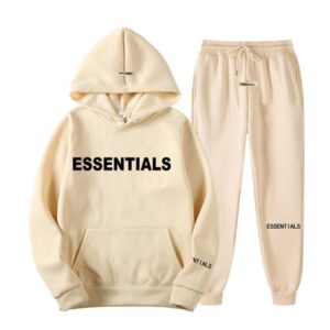 Fear Of God Essential Tracksuit beige