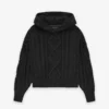 Essentials Kids Cable Knit Hoodie USA