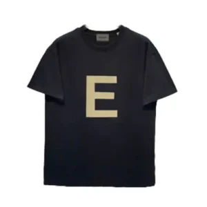 Essentials Big E Black T-Shirt in usa