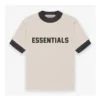 Essentials Kids V-Neck Wheat T-Shirts in usa