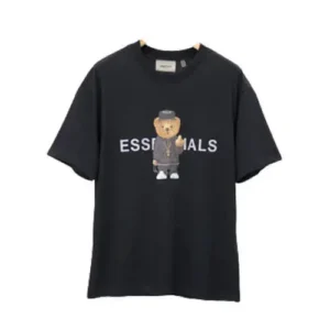 Essentials Loose Letter Bear Printing Logo T Shirt in usa