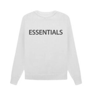 Essentials Overlapped Men's Sweatshirt White in usa