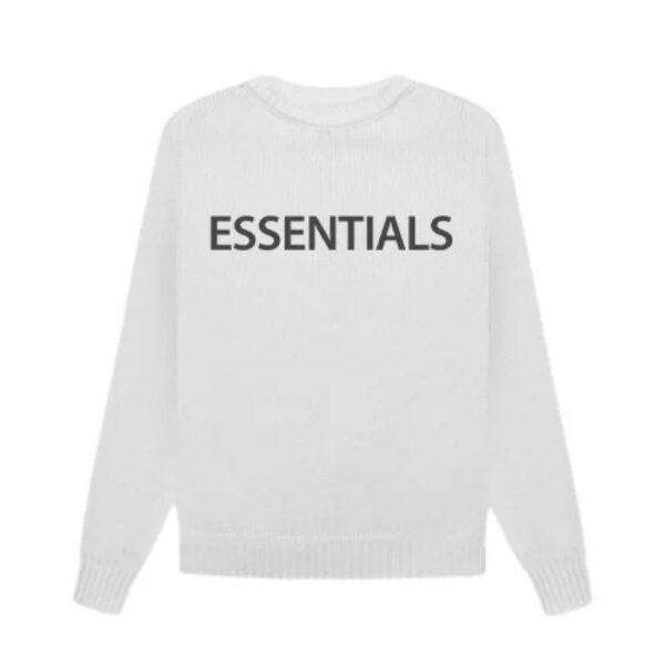 Essentials Overlapped Men's Sweatshirt White in usa