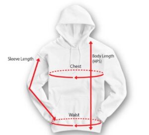 Essentials Sweatshirt Size Chart