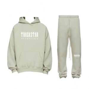 Essentials Trackstar London Comfortable Mens Tracksuits Sage in usa