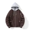 Hooded Essentials Denim Jacket in usa